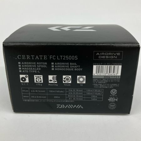  DAIWA ダイワ スピニングリール 24セルテートFC LT2500S  306563