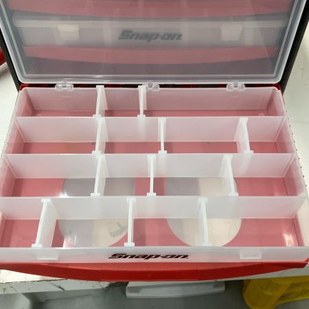  Snap-on スナップオン 工具ケース  本体のみ 5段 パーツストレージキャビネット KRP5CAB ブラック×レッド