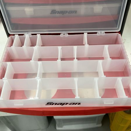  Snap-on スナップオン 工具ケース  本体のみ 5段 パーツストレージキャビネット KRP5CAB ブラック×レッド