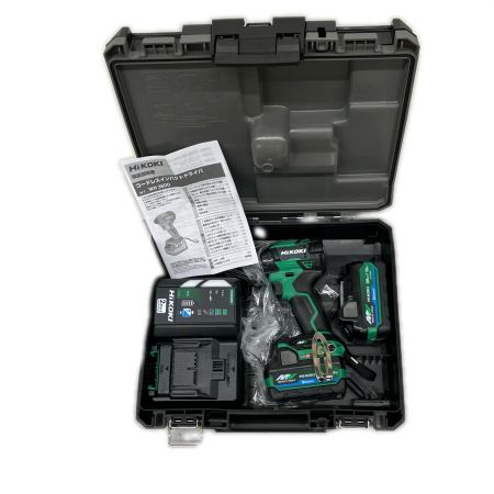 HiKOKI ハイコーキ インパクトドライバ 充電器・充電池2個・ケース付 コードレス式 36v 2.5Ah JD502346 2XHLSZ WH36DD アグレッシブグリーン