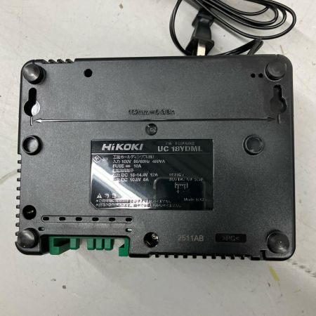 HiKOKI ハイコーキ インパクトドライバ　充電器・充電池2個・ケース付 コードレス式 36v 2.5Ah J8501318 2XHLSZ WH36DD アグレッシブグリーン