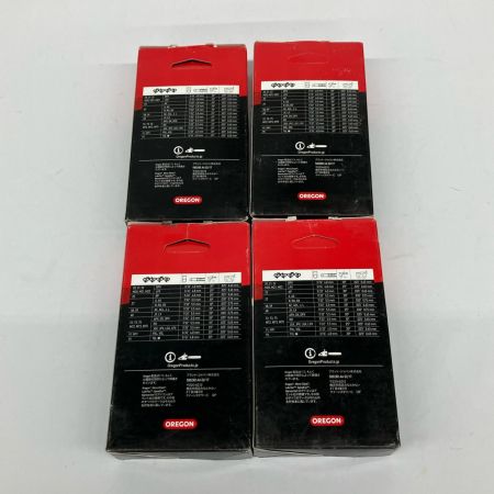  OREGON 純正 ソーチェン チェンソー 替刃 4本セット  21BPX-66E
