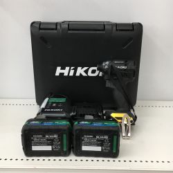 △△ HiKOKI ハイコーキ 36V  充電式インパクトドライバ　充電器・充電池2個・ケース付 WH36DC Bランク