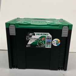 △△ HiKOKI ハイコーキ 125mm 丸のこ コードレス式 36v 充電器・充電池2個・ケース付 コードレス式 3605DA(SK)2XPSZ グリーン Sランク