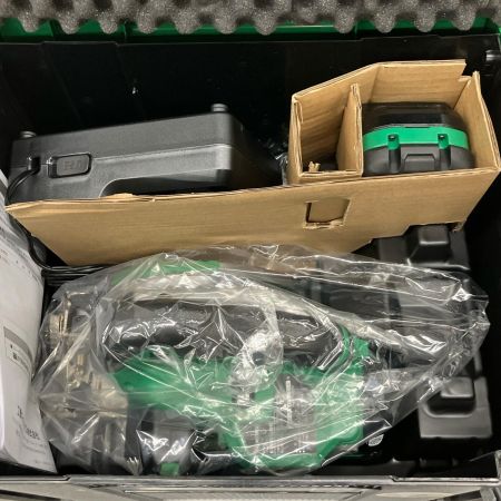  HiKOKI ハイコーキ 125mm 丸のこ コードレス式 36v 充電器・充電池2個・ケース付 コードレス式 3605DA(SK)2XPSZ グリーン