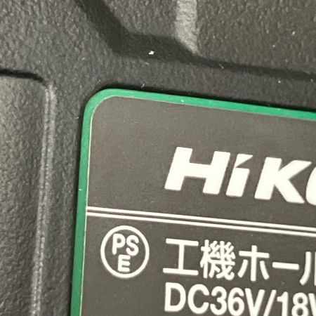  HiKOKI ハイコーキ 125mm 丸のこ コードレス式 36v 充電器・充電池2個・ケース付 コードレス式 3605DA(SK)2XPSZ グリーン