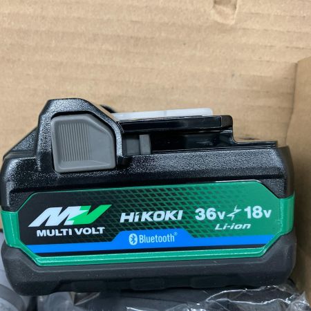  HiKOKI ハイコーキ 125mm 丸のこ コードレス式 36v 充電器・充電池2個・ケース付 コードレス式 3605DA(SK)2XPSZ グリーン