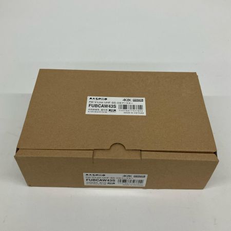  MASPRO マスプロ FUBCAW43S FM・V-Low・UHF・BS・CSブースター FUBCAW43S