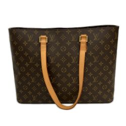 LOUIS VUITTON ルイヴィトン トートバッグ モノグラム ルコ 内部汚れ多数あり M51155 Bランク