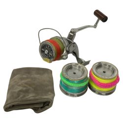 △△ SHIMANO シマノ スピニングリール スーパーエアロ テクニウム 替スプール2個付 SA149 Bランク