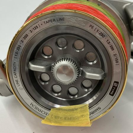  SHIMANO シマノ スピニングリール スーパーエアロ テクニウム 替スプール2個付 SA149