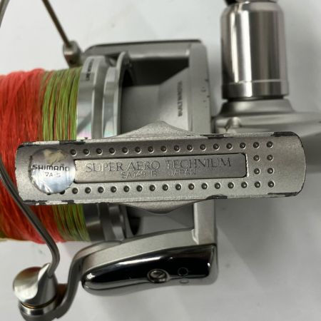  SHIMANO シマノ スピニングリール スーパーエアロ テクニウム 替スプール2個付 SA149