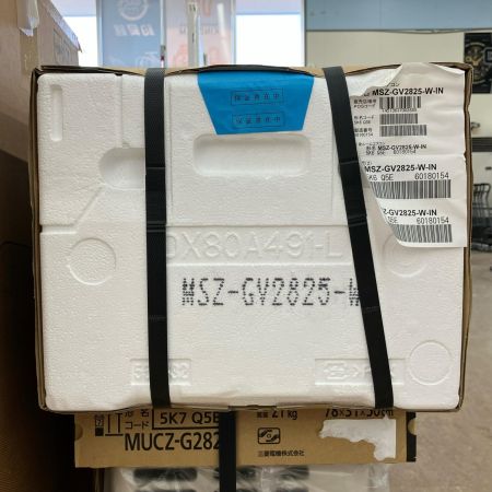  MITSUBISHI ミツビシ エアコン  ルームエアコン 霧ヶ峰 2025年モデル 10畳程度 2個口 MSZ-GV2825-W-IN