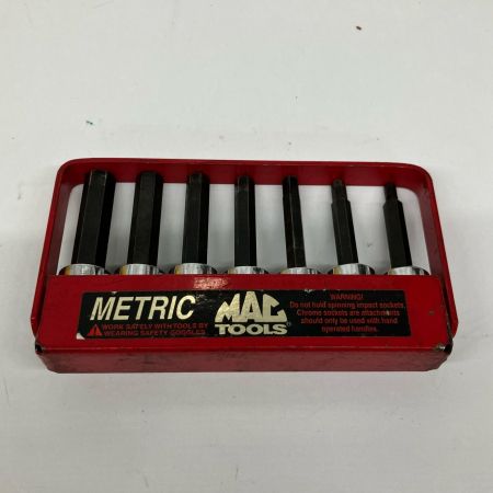  MAC TOOLS マック 7Pc. 3/8"メトリック アドバンスドヘックスソケットセット XTSY