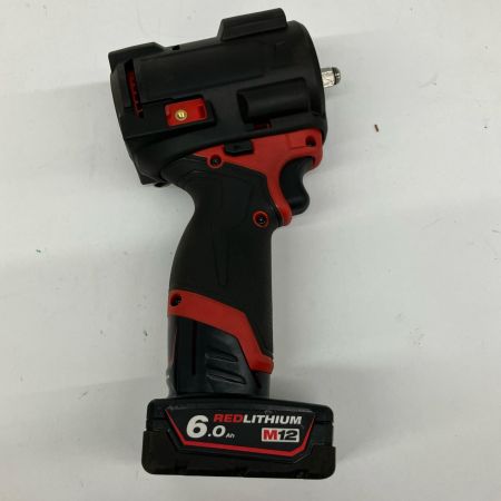  Milwaukee ミルウォーキー 9.5mmインパクトレンチ FULE レッド 12v ラバーブート・充電池1個付