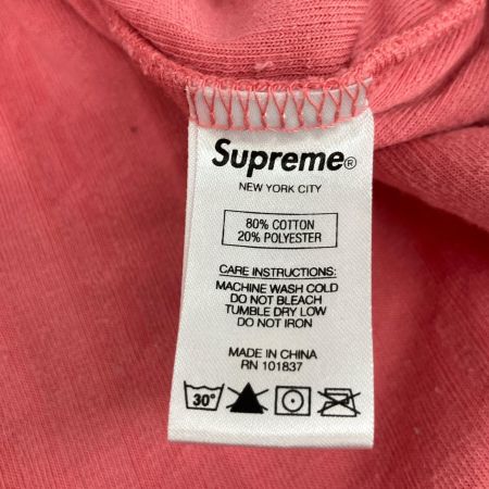  Supreme シュプリーム 18ss Cable Knit Terry Polo ポロシャツ S RN101837 ピンク