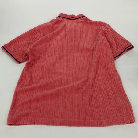  Supreme シュプリーム 18ss Cable Knit Terry Polo ポロシャツ S RN101837 ピンク