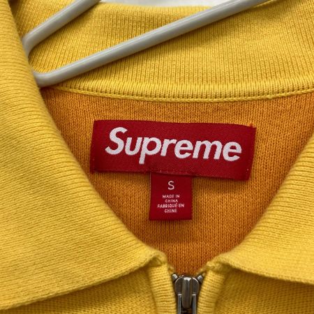  Supreme シュプリーム 23AW Piping Zip Up Polo Sサイズ FW23 イエロー