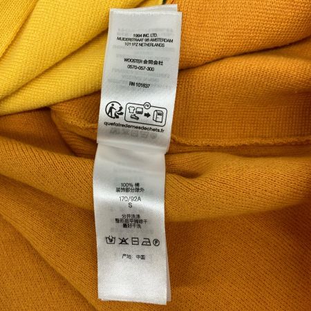  Supreme シュプリーム 23AW Piping Zip Up Polo Sサイズ FW23 イエロー