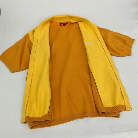  Supreme シュプリーム 23AW Piping Zip Up Polo Sサイズ FW23 イエロー