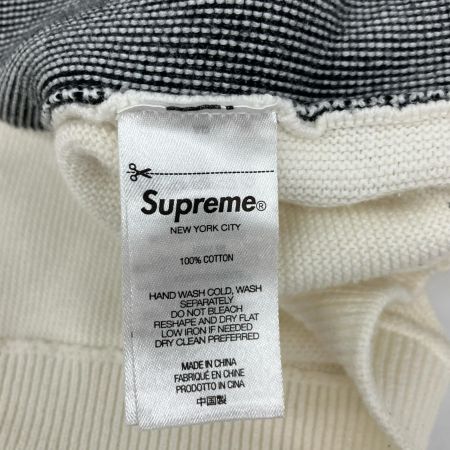  Supreme シュプリーム 22ss stripe button up polo Lサイズ RN101837 ブラック×ホワイト