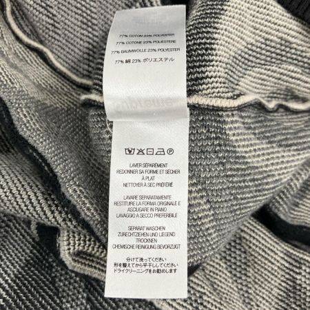  Supreme シュプリーム 22SS Abstract Textured Zip Up Polo Lサイズ RN101837 ブラック×ホワイト