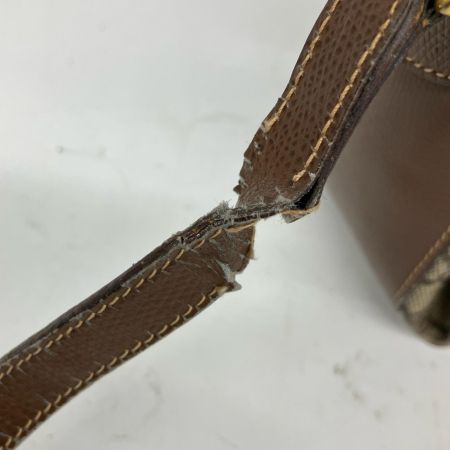  GUCCI グッチ ショルダーバッグ オールドグッチ GGスプリーム  ヴィンテージ  001-113-6165 ベージュ