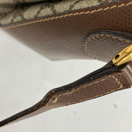  GUCCI グッチ ショルダーバッグ オールドグッチ GGスプリーム  ヴィンテージ  001-113-6165 ベージュ