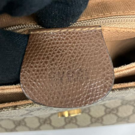  GUCCI グッチ ショルダーバッグ オールドグッチ GGスプリーム  ヴィンテージ  001-113-6165 ベージュ