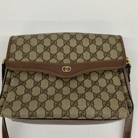  GUCCI グッチ ショルダーバッグ オールドグッチ GGスプリーム  ヴィンテージ  001-113-6165 ベージュ