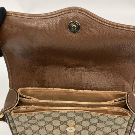  GUCCI グッチ ショルダーバッグ オールドグッチ GGスプリーム  ヴィンテージ  001-113-6165 ベージュ