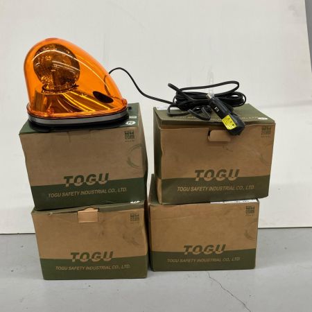    トーグ 流線型ＬＥＤ回転灯 4個セット（イエローのみ） SKM-PHL