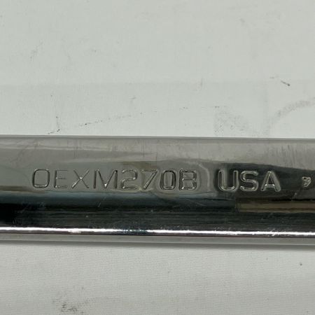  Snap-on スナップオン コンビネーションレンチ 27mm OEXM270B