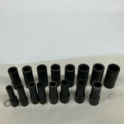 △△ MAC TOOLS マック 1/2""ドライブ メトリック ディープ インパクト プレシジョントルク 16セット VDP610MMPT-VDP625MMPT Bランク