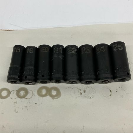  MAC TOOLS マック 1/2""ドライブ メトリック ディープ インパクト プレシジョントルク 16セット VDP610MMPT-VDP625MMPT