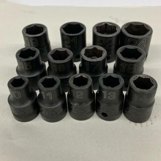 MAC TOOLS マック インパクトソケットセッ 13Pc.(20.23欠品） VP610MMPT-VP624MMPT MAC TOOLS マック インパクトソケットセッ 13Pc.(20.23欠品