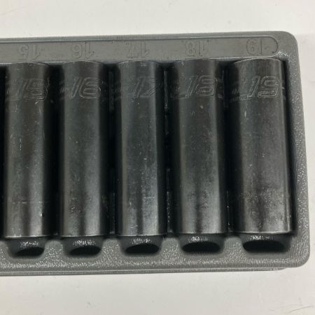  Snap-on スナップオン ソケット  SIMM190~100A 1/2ディープインパクトソケット 10点セット SIMM190~100A