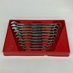 △△ Snap-on スナップオン コンビネーションレンチ SOEXシリーズ10本セット SOEM10-SOEX28 Bランク