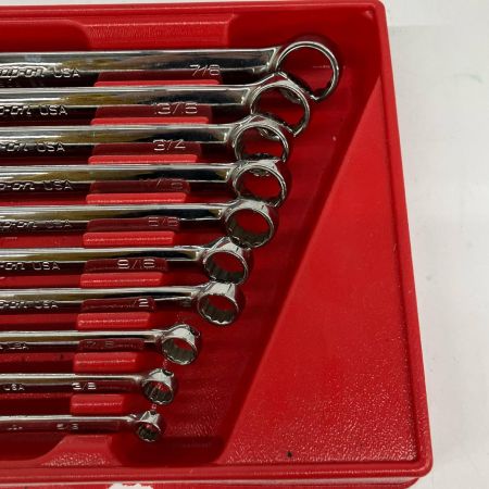  Snap-on スナップオン コンビネーションレンチ SOEXシリーズ10本セット SOEM10-SOEX28