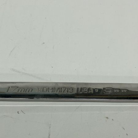  Snap-on スナップオン  両口メガネレンチ 17mm-19mm XDHM1719