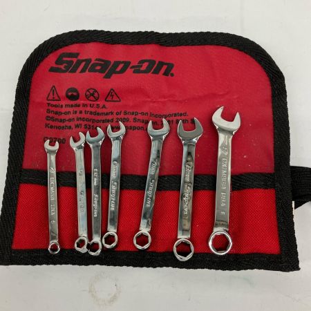  Snap-on スナップオン コンビネーションレンチセット OXIM4SB-OXIM9B 7本