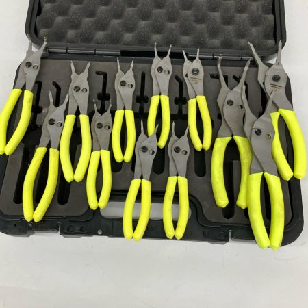  Snap-on スナップオン リテーニングリングプライヤーセット SRPCR9000 イエロー