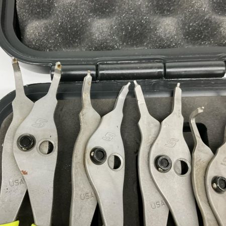  Snap-on スナップオン リテーニングリングプライヤーセット SRPCR9000 イエロー