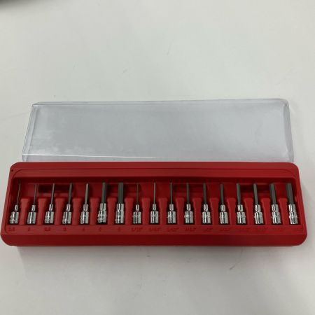  MAC TOOLS マック TOOLS 1/4"Dr.メトリック＆インチヘックスソケットセット 17Pc. SMH17PT