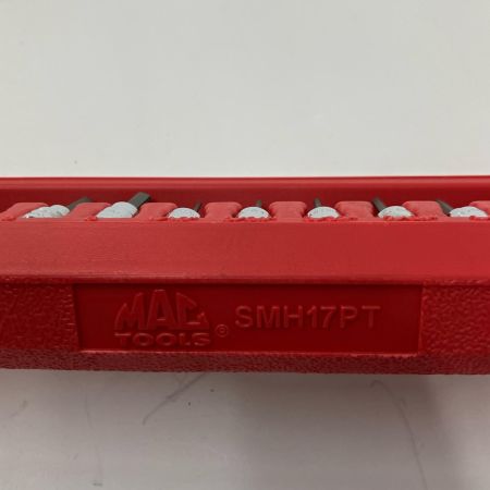  MAC TOOLS マック TOOLS 1/4"Dr.メトリック＆インチヘックスソケットセット 17Pc. SMH17PT