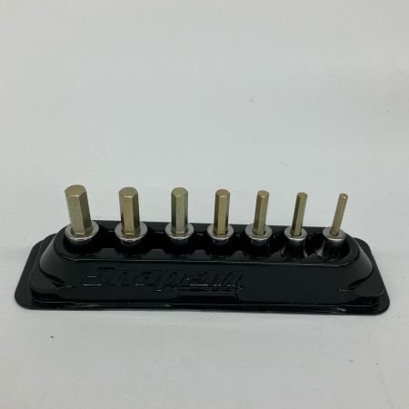  Snap-on スナップオン 3/8SQ ミリサイズHEXビットソケット7pcセット 207EFAMY