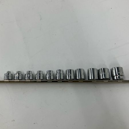  MAC TOOLS マック  3/8"Dr. 6Pt. メトリック スーパーショートソケットセット 11Pc. XS66R-XS246r