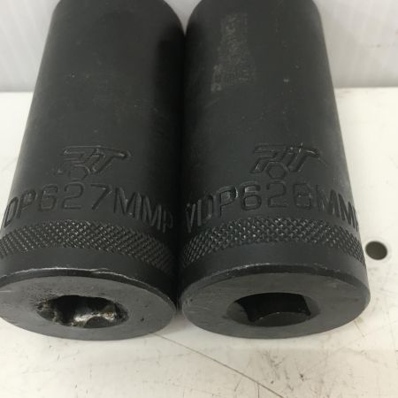 MAC TOOLS マック 1/2""ドライブ ディープインパクトソケット　26ｍｍ〜36ｍｍ　6本セット VDP626MMR-VDP636MMR