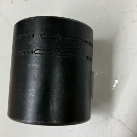  Snap-on スナップオン 1/2インチ インパクト シャロー ソケット 6角 32mm IMM320 ブラック
