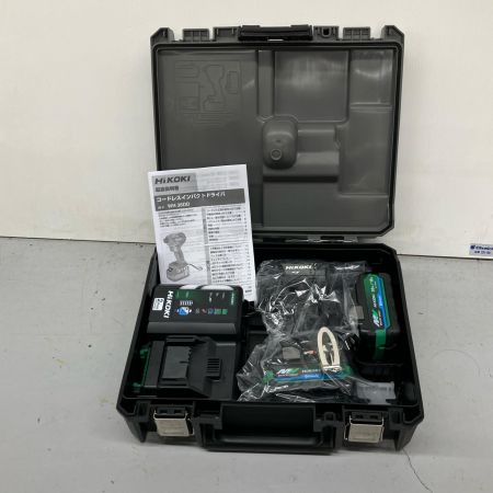  HiKOKI ハイコーキ インパクトドライバ 付属品完備 コードレス式 36v 2.5Ah JN504162 WH36DD ブラック